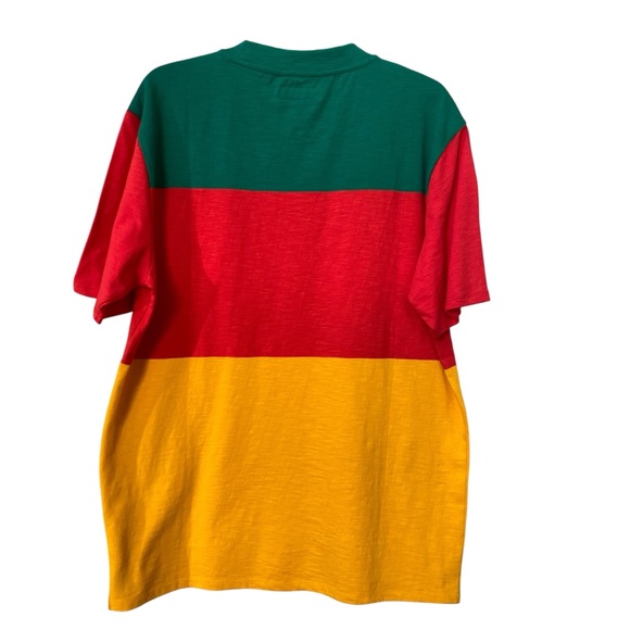 Guess x J Balvin Retro Colorblocked T-shirt size S - Oversized Baggy Loose Fit - Picture 3 of 4